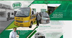 Desktop Screenshot of bustransportes.com.br